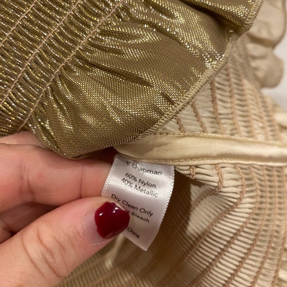 NWT V. Chapman Leilani Blouse Size 6 - Picture 5 of 6